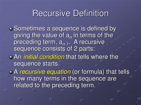 Recursion Definition