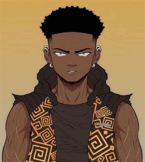 Pin by Jesùs Coronel on arte | Black anime guy, Black anime characters ...