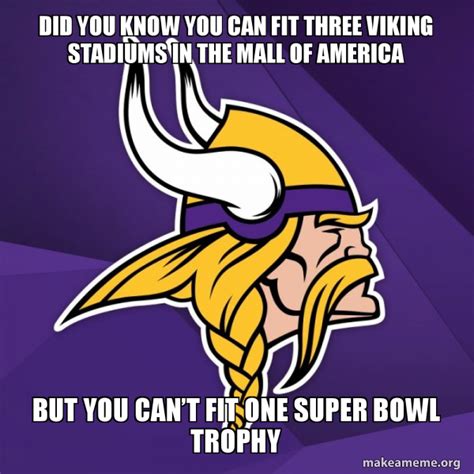 Did you know you can fit three Viking stadiums in the mall of America ...