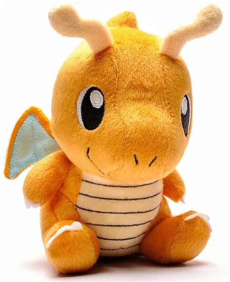 Pikachu Action Figure Dragonite 6 Inch Plush Toy Stuffed Animal Doll-in ...