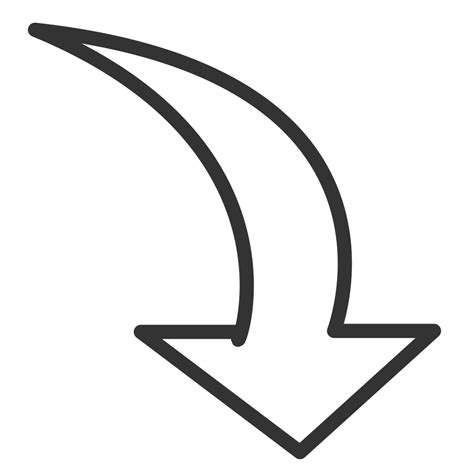 Free White Curved Arrow Png Download Free White Curved Arrow Png Png ...