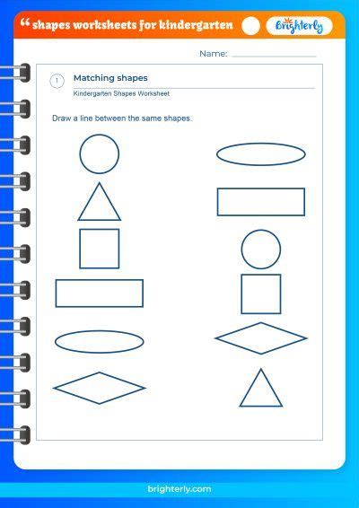 Free Printable Shapes Worksheets For Kindergarten [PDFs]