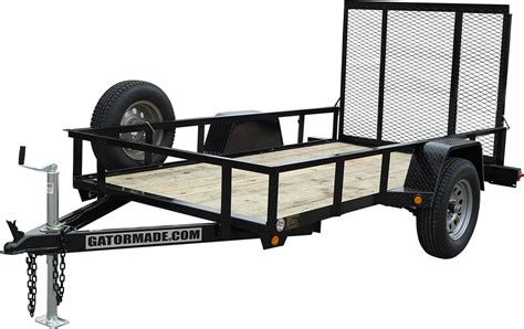 Heavy-Duty, Professional Grade 5x10 Utility Trailers - Gatormade