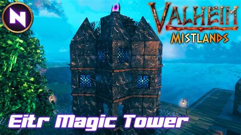 Black Marble Magic Tower EITR REFINERY [Timelapse] | 13 | Valheim ...