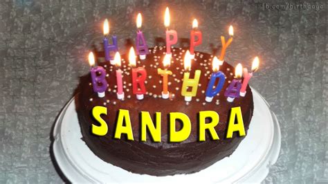 Happy Birthday Sandra Cake | Birthday Greeting | birthday.kim