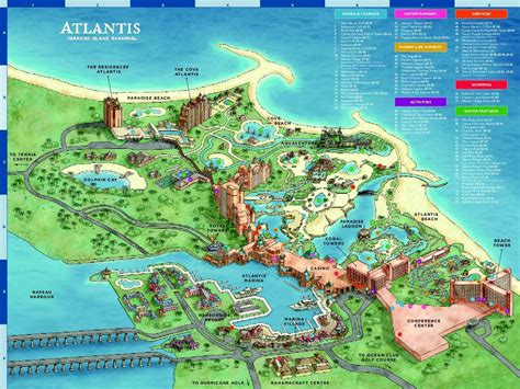 Image result for map of atlantis | Atlantis bahamas, Atlantis resort ...