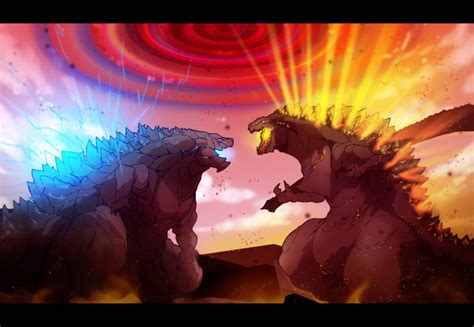 Monster - Godzilla VS Shin Godzilla - 2018 by aryaplus9 on DeviantArt ...