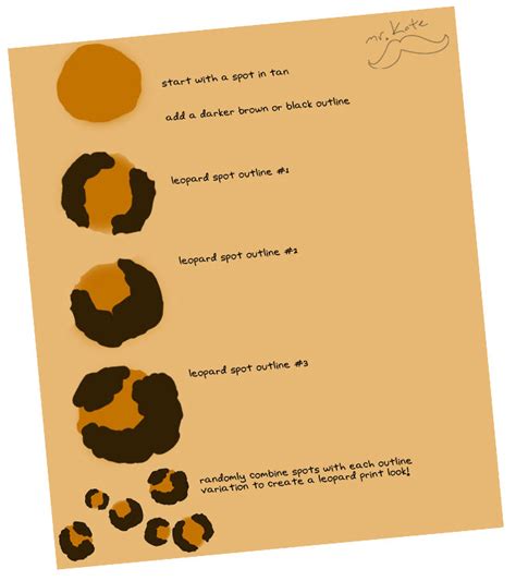 How To Draw Leopard Spots - Elevatorunion6