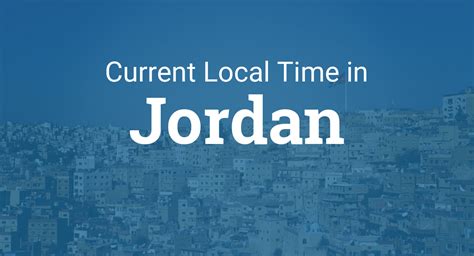 Time in Jordan