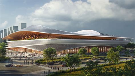 Zaha Hadid Architects design 60,000-seat Xi’an International Football ...