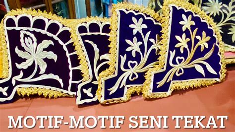 CRAFT - Kraf Seni Tekat - Motif-motif Seni Tekat Dan Produk Kraf Seni ...