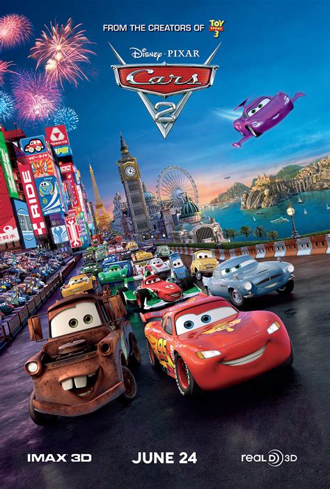 CARS 2 Poster by Pixar CG Animation Blog - CARS WALLPAPER