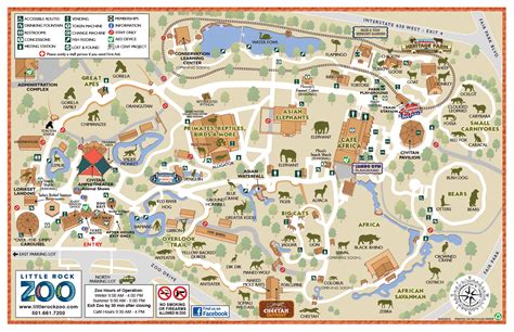 Zoo Map | Little Rock Zoo