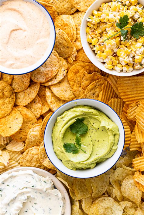 Chips and dip platter - Simply Delicious