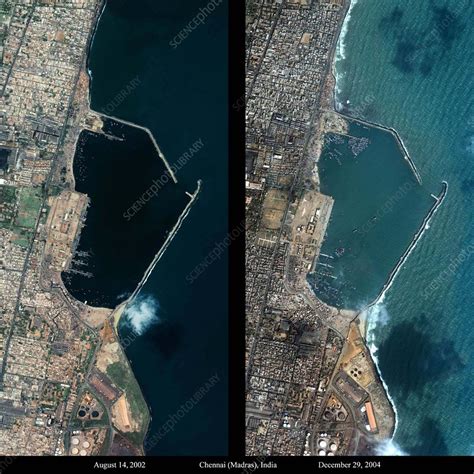 Tsunami 2004 Before And After