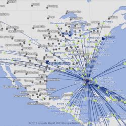 American Airlines Dfw Route Map