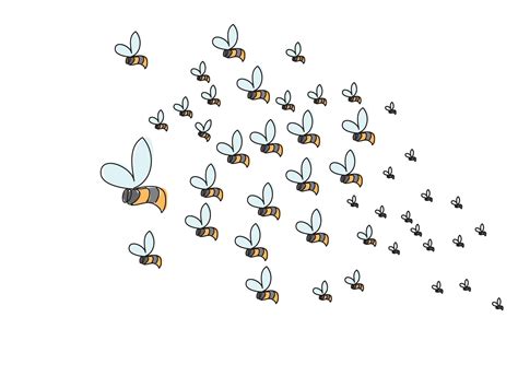 swarm black and white clipart 10 free Cliparts | Download images on ...