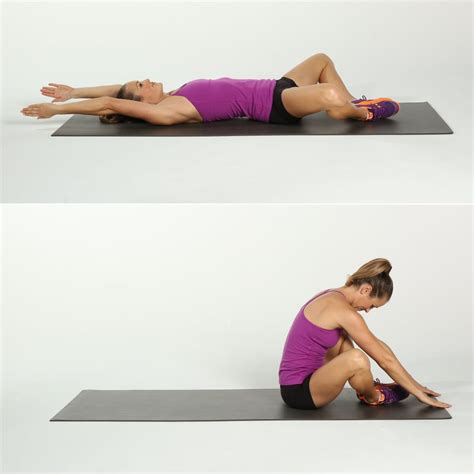 Diamond Sit-Up | Crunch Challenge | POPSUGAR Fitness Photo 5