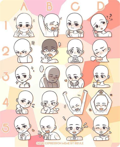 📙Anime Facial Expression Charts!📙 | Anime Amino