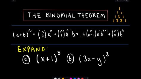 The Binomial Theorem - Example 2 - YouTube