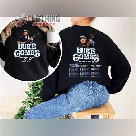 Luke Combs World Tour 2023 Merch, Luke Combs Tour Dates, Setlist T ...