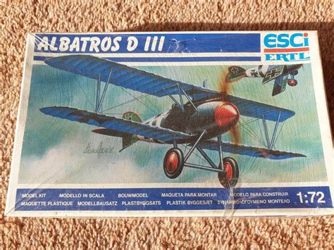 ESCI/ERTL 1/72 9021 Albatros D III Model Kit | eBay