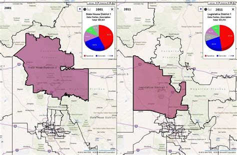 State legislative districts in Arizona after the 2010 Census ...