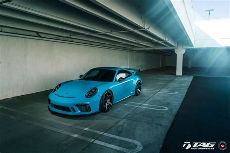 Baby Blue Porsche 911 Gets Tasteful Upgrades — CARiD.com Gallery