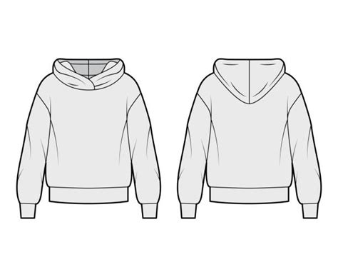 4,500+ Hoodie Template Stock Illustrations, Royalty-Free Vector ...