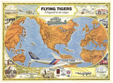 FLYING TIGERS - A legend in air cargo | Anonymous Artists | The Vintage ...