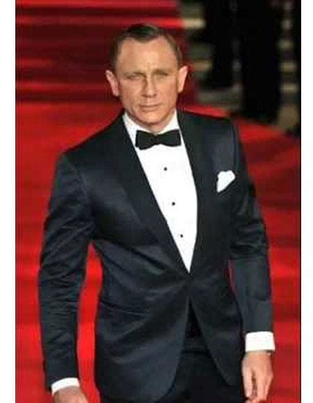 James Bond Tuxedo Black