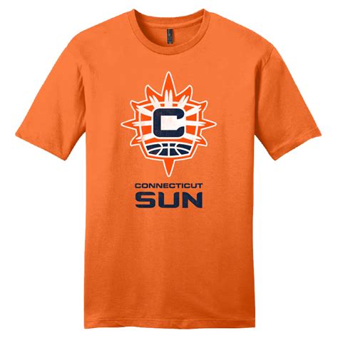 CT Sun Distressed Logo T-Shirt – Connecticut Sun by Campus Customs