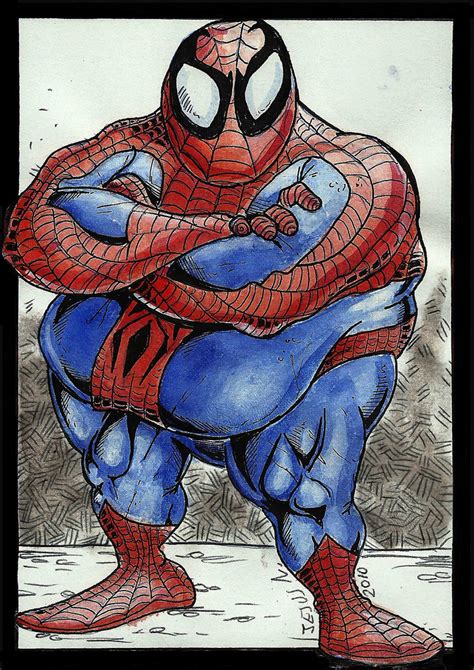 FAT SPIDERMAN II by JesusNazarenuz on DeviantArt