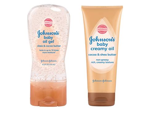 Johnson Baby Oil Gel vs Johnson Baby Creamy Oil – Makeup For Life