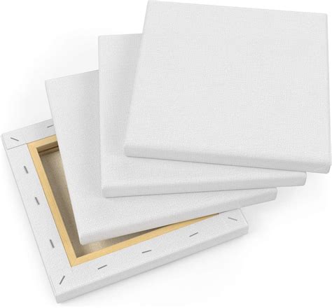 Stretched Canvas, Classic, 6 x 6 in - Pack of 12 | ARTEZA