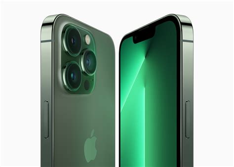 Apple introduces gorgeous new green finishes for the iPhone 13 lineup ...