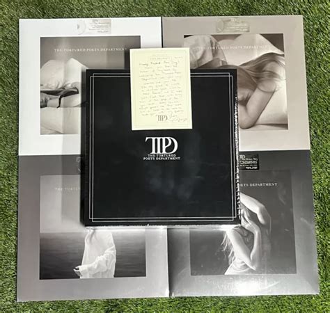 TAYLOR SWIFT THE Tortured Poets Department Vinyl Complete Set, Display ...