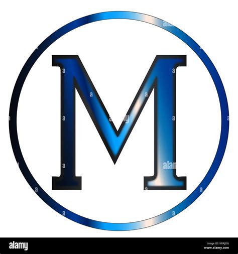 Mu Greek Letter Stock Photo - Alamy