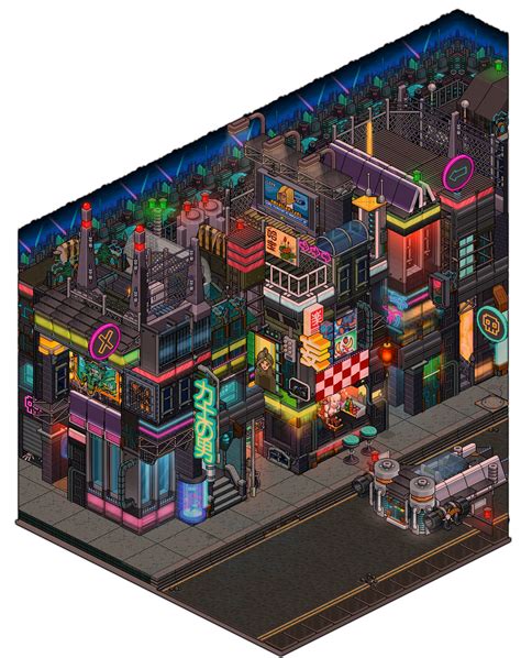 Coruscant underworld : r/isometric