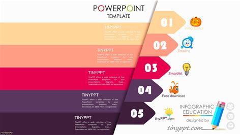 Smart Powerpoint Timeline Smartart Slide Roadmap