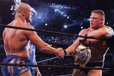 Kurt Angle vs Brock Lesnar: WWE's greatest "wrestling" rivalry