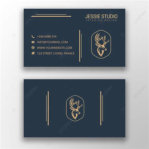 Premium Business Card Template Download on Pngtree