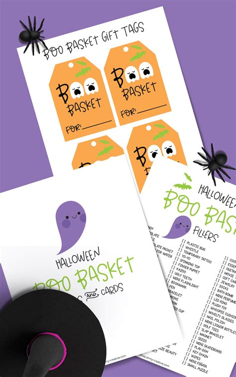 Halloween Booing Gift Tags And Boo Bag Gift Filler Ideas - OhMy ...