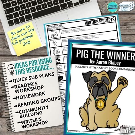 Pig the Winner Activities and Lesson Plans for 2024 - Teaching with ...