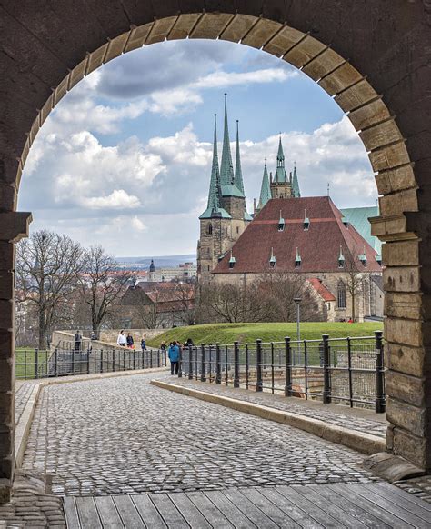 Erfurt Cathedral Photograph by Thomas Schreiter | Fine Art America