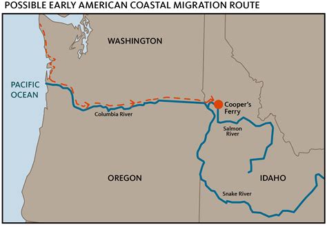 Upper Columbia River Map