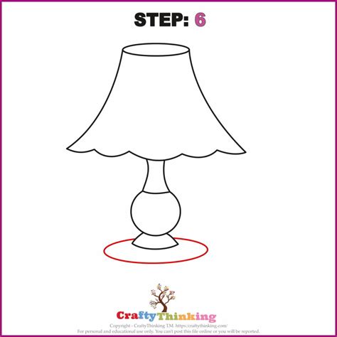 Lamp Drawing For Kids