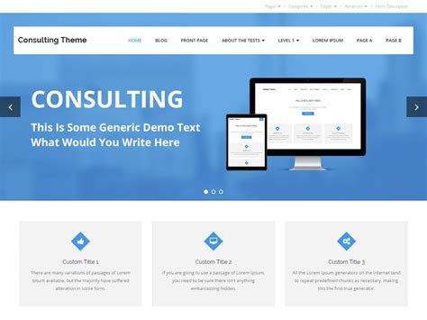 Consulting – WordPress theme | WordPress.org