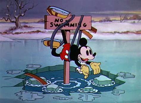 Recogiendo hojas Bajo Estricto mickey mouse on ice 1935 Hipócrita ...