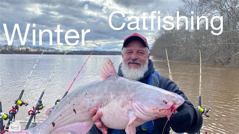 Winter Catfishing - YouTube